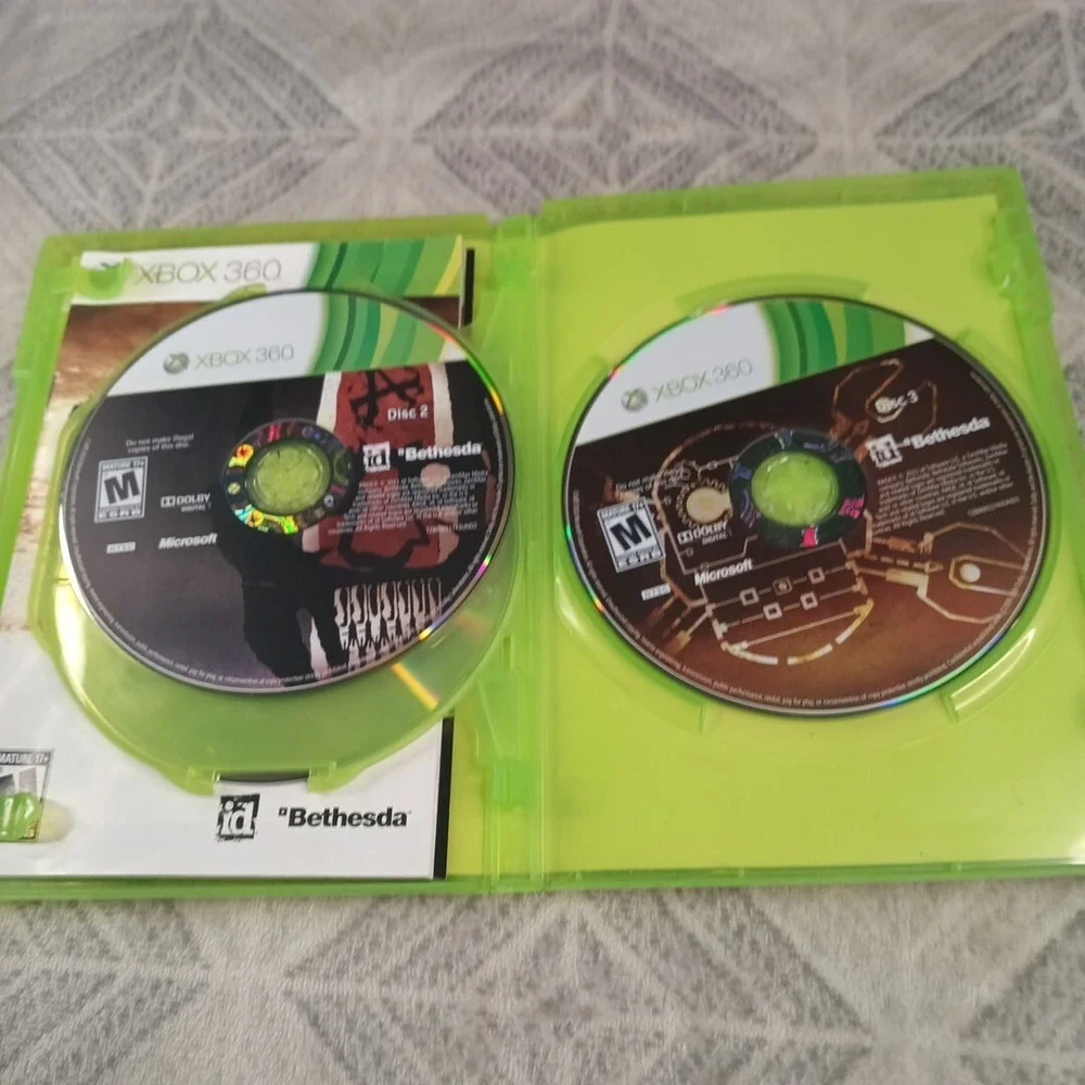 Rage Anarchy Edition Xbox 360 Game Complete 3 Discs With Manual Microsoft Case